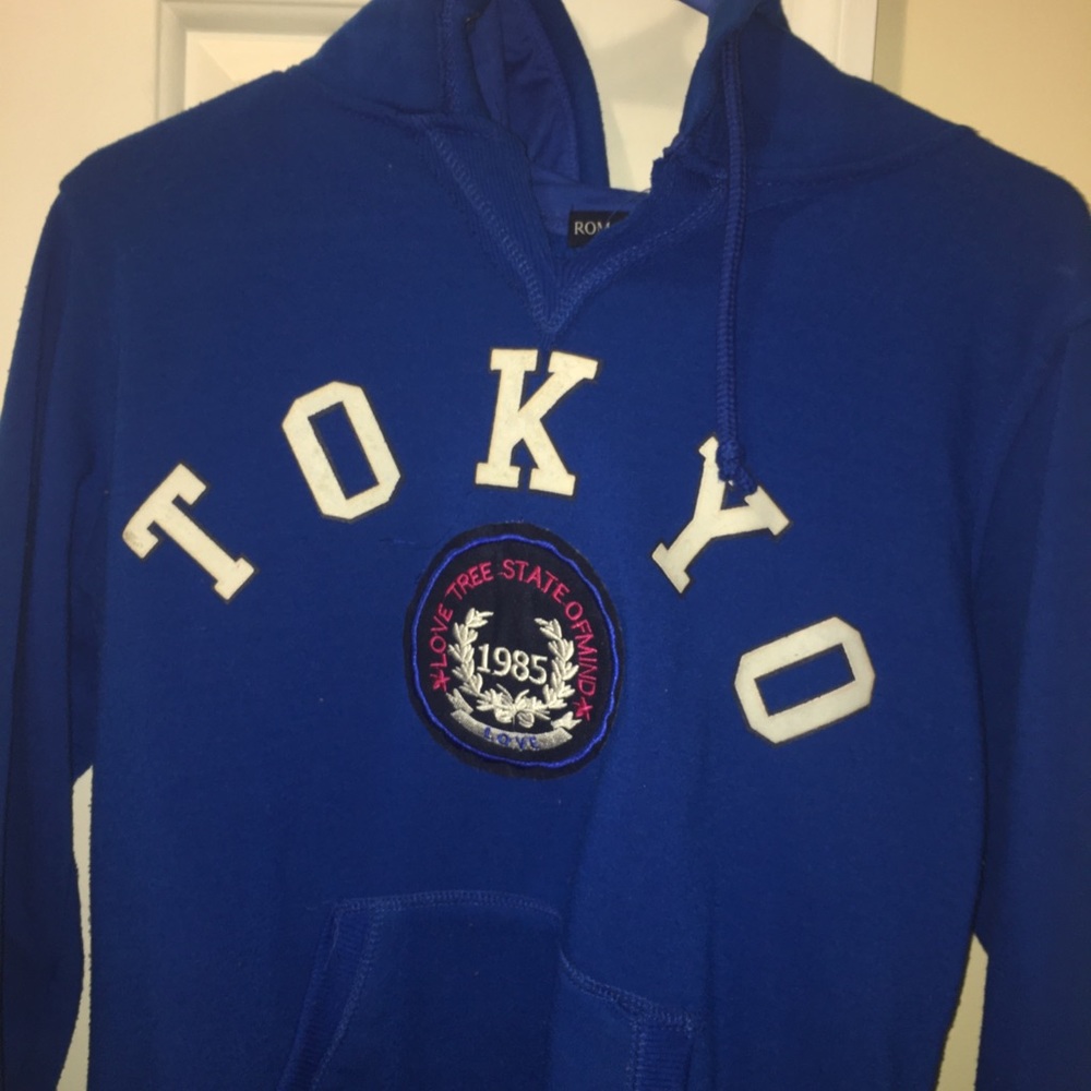 Blue Tokyo Hoodie